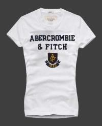 dames abercrombie fitch korte tees af 1892 wit Overhemd Casual 85wxe456